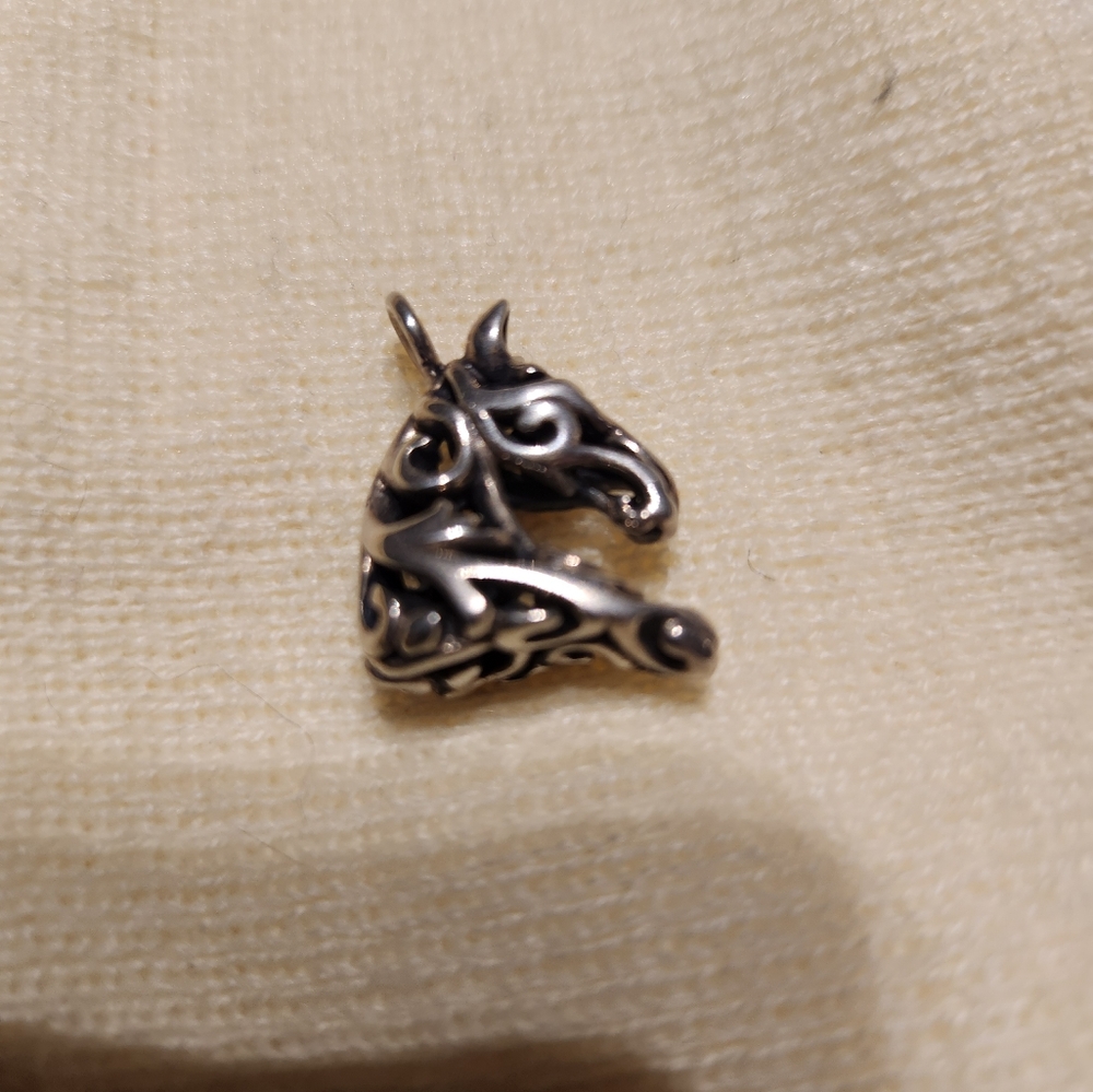 Solid Sterling Silver Hand-Made Unique Horse Head… - image 4